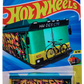Hot Wheels 2025 - Collector # 088/250 - HW Art Cars 8/10 - Ain't Fare - Metalflake Dark Teal / 'A' on Roof - USA Card