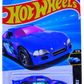 Hot Wheels 2025 - Collector # 089/250 - X-Raycers 7/10 - Stockar - Transparent Blue / #18 - USA Card