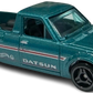 Hot Wheels 2025 - Collector # 093/250 - HW Hot Trucks 6/10 - 1975 Datsun Sunny Truck (B120) - Metalflake Teal - International Card