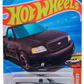 Hot Wheels 2025 - Collector # 094/250 - HW Hot Trucks 7/10 - '99 Ford F-150 SVT Lightning - Black / "Leeway's FISHING GUIDE" - USA Card