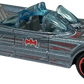 Hot Wheels 2025 - Collector # 103/250 - Batman 3/5 - TV Series Batmobile - Metalflake Gray - International 'Batman' Card
