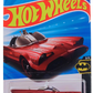 Hot Wheels 2025 - Collector # 103/250 - Batman 3/5 - TV Series Batmobile - Dark Red - USA 'DC - Batman' Card