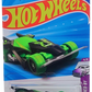 Hot Wheels 2025 - Collector # 105/250 - HW Designed By 4/5 - RD-06 - Black and Transparent Green - USA 'Let's Race' Card