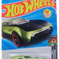Hot Wheels 2025 - Collector # 108/250 - My Dream Garage 4/5 / New Models - Slide-Burn - Olive Green Metalflake / Black Hood - USA Card
