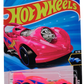 Hot Wheels 2025 - Collector # 109/250 - X-Raycers 8/10 - Power Rocket - Transparent Pink - USA Card
