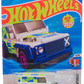 Hot Wheels 2025 - Collector # 114/250 - HW First Response 4/5 - New Models - Drift-Ender - White / Police - Purple Aero Disc Wheels - USA Card