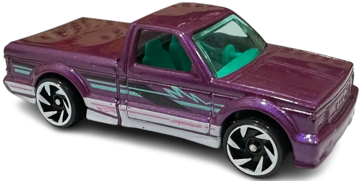 Hot Wheels 2025 - Collector # 119/250 - HW Hot Trucks 8/10 - '91 GMC Syclone - Pearlescent Purple - USA Card