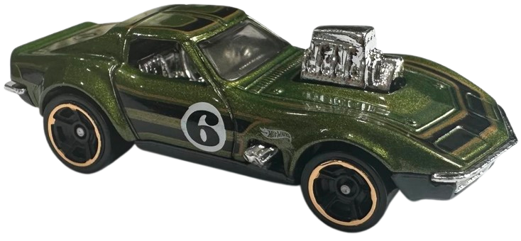 Fast N Loud Gas Monkey Garage 68 Corvette Car Hot Wheels Gas