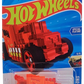 Hot Wheels 2025 - Collector # 138/250 - HW Ride-Ons 5/5 - Pixel Shaker - Orange / Flames - Red Chrome 5 Spoke Wheels - USA 'Let's Race' Card