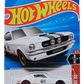 Hot Wheels 2025 - Collector # 161/250 - Mustang 60th 3/5 - '67 Shelby GT500 - White / #67 / Black & Orange Stripes - Muscle Car 5 Spoke Wheels - International Card