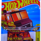 Hot Wheels 2025 - Collector # 149/250 - Fast Foodie 3/5 - Quick Bite - Maroon / 'Fuego Fajitas' - Yellow Aero Disc Wheels - USA Card