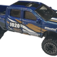 Hot Wheels 2025 - Collector # 152/250 - HW Dirt 8/10 - '19 Chevy Silverado Trail Boss LT - Metalflake Dark Blue - GBLOR Wheels - International Card