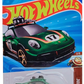 Hot Wheels 2025 - Collector # 154/250 - Safari Mode 2/5 - Porsche 911 Rallye - Dark Green - Muscle Car 5-Spoke Wheels - USA Card