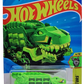 Hot Wheels 2025 - Collector # 156/250 - Experimotors 4/10 - HW Ultimate T-Rex Transporter - Green - Green TRAP5 Wheels - USA 'Let's Race' Card