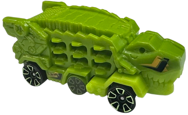 Hot Wheels HW Race 156/250 Circle Trucker on Short Card HW Ultimate T-rex Transporter | Experimotors | Orange | 156⁄250