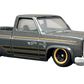 Hot Wheels 2025 - Collector # 157/250 - HW Hot Trucks 9/10 - '83 Chevy Silverado - Metalflake Dark Gray - USA Card