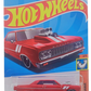 Hot Wheels 2024 - Collector # 157/250 - Muscle Mania 2/5 - '64 Chevy Chevelle SS - Red / White Stripes - International Card