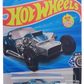Hot Wheels 2025 - Collector # 158/250 - Rod Squad 10/10 - New Models - Hoto Roto - Matte Blue / #67 - USA 'Let's Race' Card