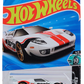 Hot Wheels 2025 - Collector # 159/250 - HW Modified 4/5 - Ford GT - White / Borla - International Card