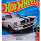 Hot Wheels 2025 - Collector # 161/250 - Mustang 60th 3/5 - '67 Shelby GT500 - White / #67 / Black & Orange Stripes - Muscle Car 5 Spoke Wheels - USA Card