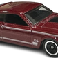 Hot Wheels 2025 - Collector # 165/250 - Muscle Mania 2/10 - '69 Mercury Cyclone - Metalflake Red with White Stripes - Black 5SP Wheels - USA Card