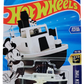 Hot Wheels 2025 - Collector # 166/250 - HW Screen Time 10/10 - Disney Steamboat - White over Black - USA 'Mickey Mouse' Card