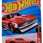 Hot Wheels 2025 - Collector # 175/250 - Mustang 60 4/5 - '71 Mustang Funny Car - Red / Sumthin' Funny? - Copper 5 Spoke Wheels - USA Card