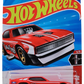 Hot Wheels 2025 - Collector # 175/250 - Mustang 60 4/5 - '71 Mustang Funny Car - Red / Sumthin' Funny? - Copper 5 Spoke Wheels - International Card