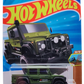 Hot Wheels 2025 - Collector # 179/250 - HW Dirt 10/10 - '15 Land Rover Defender Double Cab - Dark Olive Green - Kroger Exclusive - USA Card