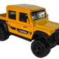 Hot Wheels 2025 - Collector # 179/250 - HW Dirt 10/10 - '15 Land Rover Defender Double Cab - Yellow - USA Card