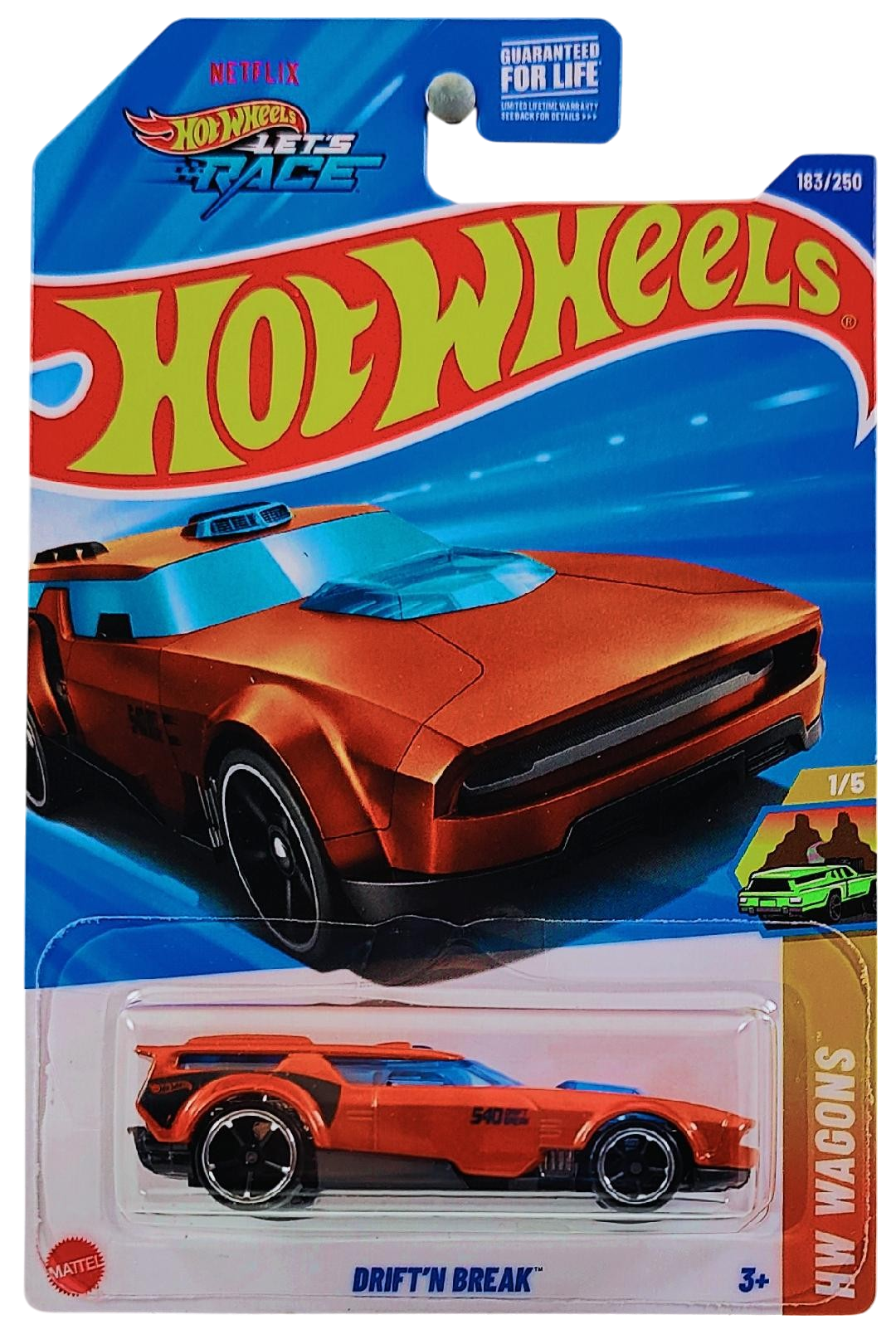 Hot Wheels 2025 - Collector # 183/250 - HW Wagons 1/5 - Drift'n