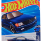 Hot Wheels 2025 - Collector # 186/250 - Wild Widebody 2/5 - '89 Mercedes-Benz 560 SEC AMG - Metalflake Dark Blue - USA Card