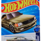 Hot Wheels 2025 - Collector # 186/250 - Wild Widebody 2/5 - '89 Mercedes-Benz 560 SEC AMG - Pearl Slate Gray - International Card