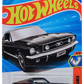 Hot Wheels 2025 - Collector # 189/250 - Muscle Mania 3/10 - '67 Mustang - Black - International Card
