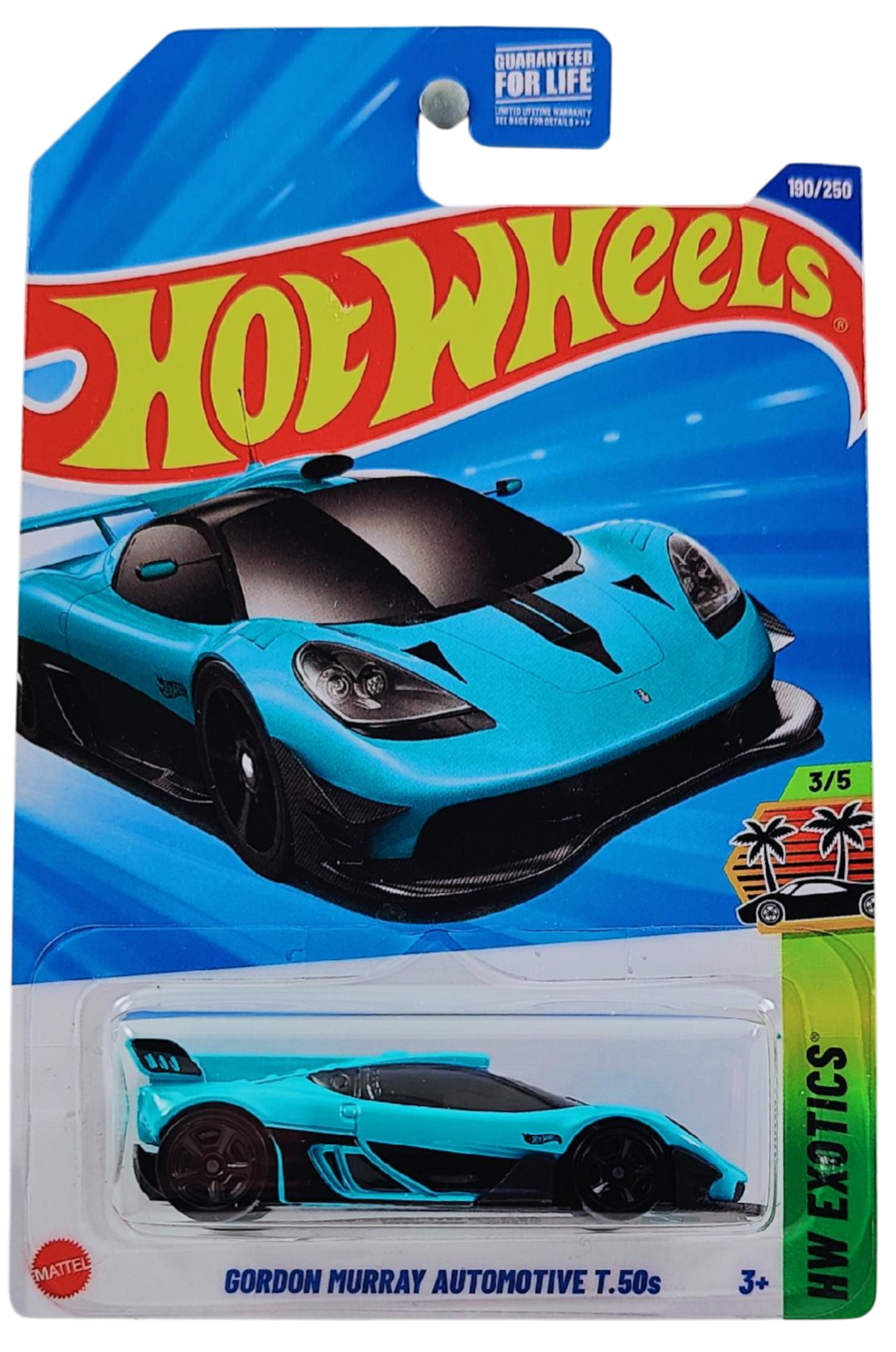 Hot Wheels 2025 - Collector # 190/250 - HW Exotics 3/5 - Gordon