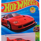 Hot Wheels 2025 - Collector # 198/250 - HW Exotics 4/5 - New Models - Ferrari F40 Competizione - Red - 5 Spokes - USA Card