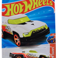 Hot Wheels 2025 - Collector # 204/250 - HW Track Champs 1/5 - Terra-Tracktyl - White / #12 - USA Card