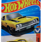 Hot Wheels 2025 - Collector # 208/250 - Muscle Mania 5/10 - '69 Dodge Coronet Superbee - Yellow / Black Accents - USA Card