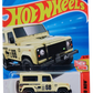 Hot Wheels 2025 - Collector # 210/250 - Then and Now 5/10 - Land Rover Defender 90 - Tan / #68 - USA Card