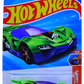 Hot Wheels 2025 - Collector # 215/250 - HW Track Champs 2/5 - Blitzspeeder - Green - OH5SP Wheels - USA Card