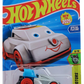 Hot Wheels 2025 - Collector # 216/250 - Experimotors 9/10 - New Models - Quick Chat - Gray Metalflake, Blue with Red Base and Wheels - USA Card