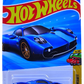 Hot Wheels 2025 - Collector # 225/250 - Peak Pursuit 4/10 - Pagani Utopia - Blu Francia - USA Card