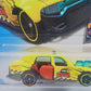 Hot Wheels 2018 - Collector # 226/365 - HW Metro 3/10 - Time Attaxi - Yellow / 'Time Attaxi' - International Card - ERROR! Door is not complete