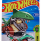 Hot Wheels 2025 - Collector # 229/250 - Experimotors 10/10 - Treasure Hunts - Shark Bite - Metallic Green / Circle Flame Logo on it's back - USA Card