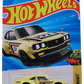 Hot Wheels 2025 - Collector # 243/250 - Peak Pursuit 8/10 - Mazda RX-3 - Maize Yellow - USA Card