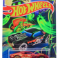 Hot Wheels 2025 - Theme / Happy Halloween Series 1/5 - Hollowback - Dark Red - Gold Chrome Skull Wheels - Grocery Store's Exclusive - Special Halloween Blister Card