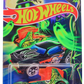 Hot Wheels 2025 - Theme / Happy Halloween Series 3/5 - Haul-O-Gram - Green - Green Chrome Skull Wheels - Grocery Store's Exclusive - Special Halloween Blister Card