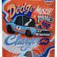 Hot Wheels 2025 - Silver Series / Tooned / Gulf Racing # 2/5 - '70 Dodge Charger - Sky Blue / #7 - MM5 & S5 Wheels - Walmart Exclusive