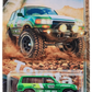 Hot Wheels 2025 - Silver Series / Theme Series / Toyota Series 4/5 - Toyota Land Cruiser 80 - Metalflake Green / #1989 - Off-Road Steelie (ORSW6) Wheels - Walmart Exclusive