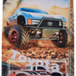Hot Wheels 2025 - Silver Series / Theme Series / Toyota Series 5/5 - Toyota Off-Road Truck - Silver / #25 - Red Chrome Off-Road Swirl 6 Spoke (ORSW6) Wheels - Metal Base - Walmart Exclusive